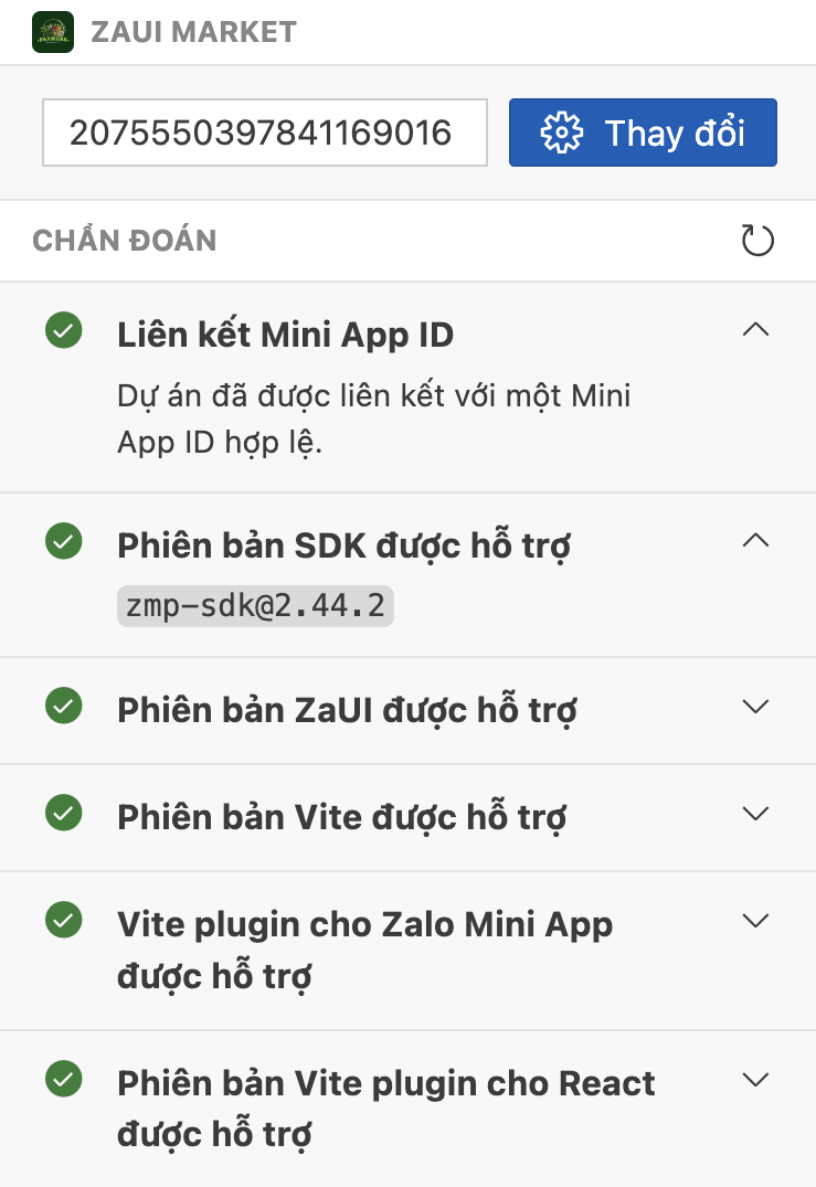 Chẩn đoán sau khi đã xử lý