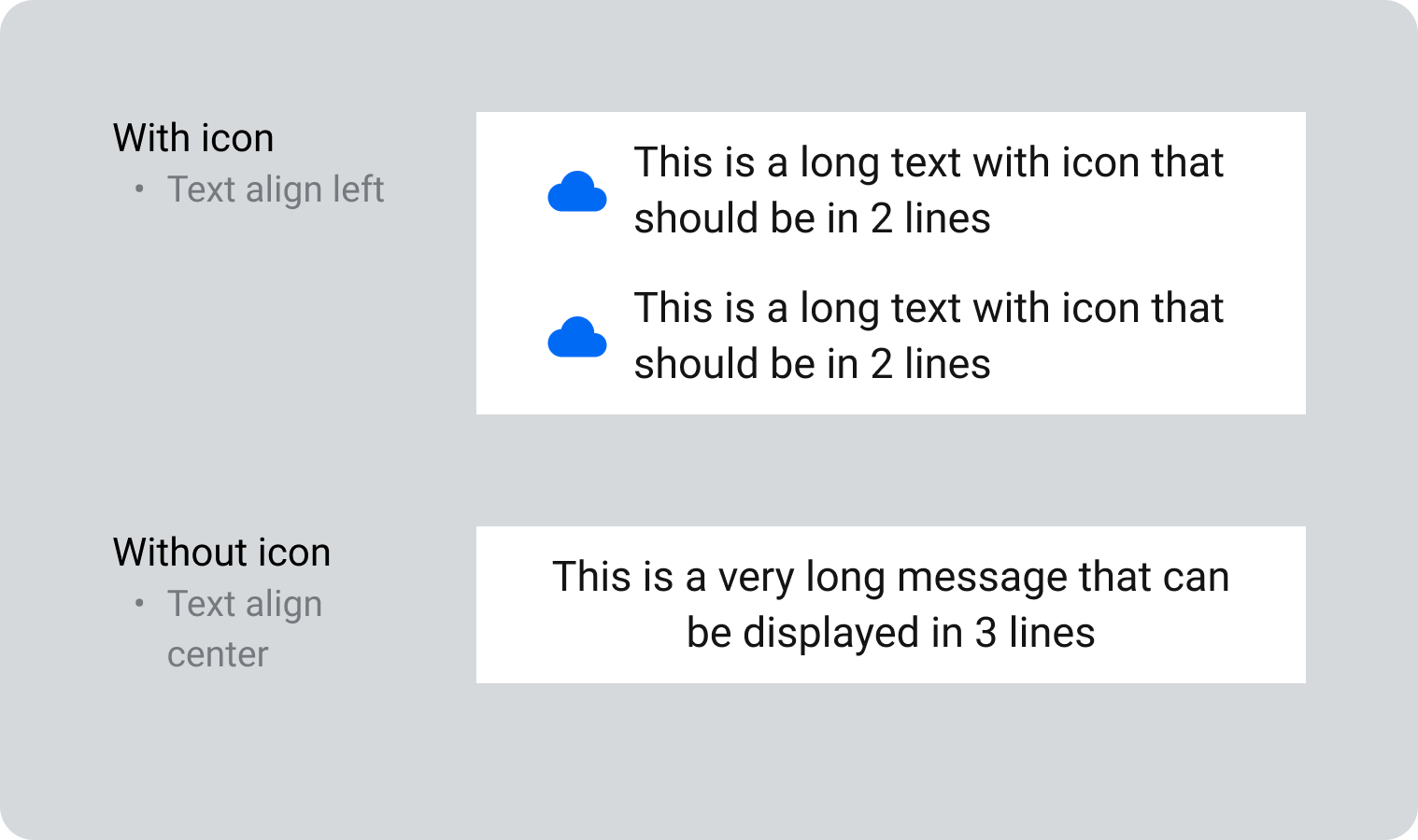 Promotion modal content view